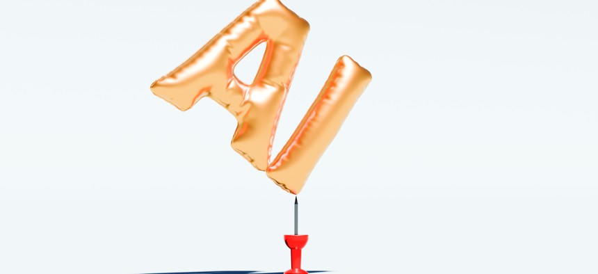 What happens if the AI bubble bursts?