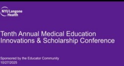 2025 Annual Medical Education Innovations & Scholarship Conference Highlights