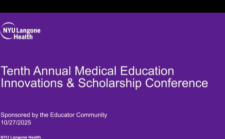 2025 Annual Medical Education Innovations & Scholarship Conference Highlights